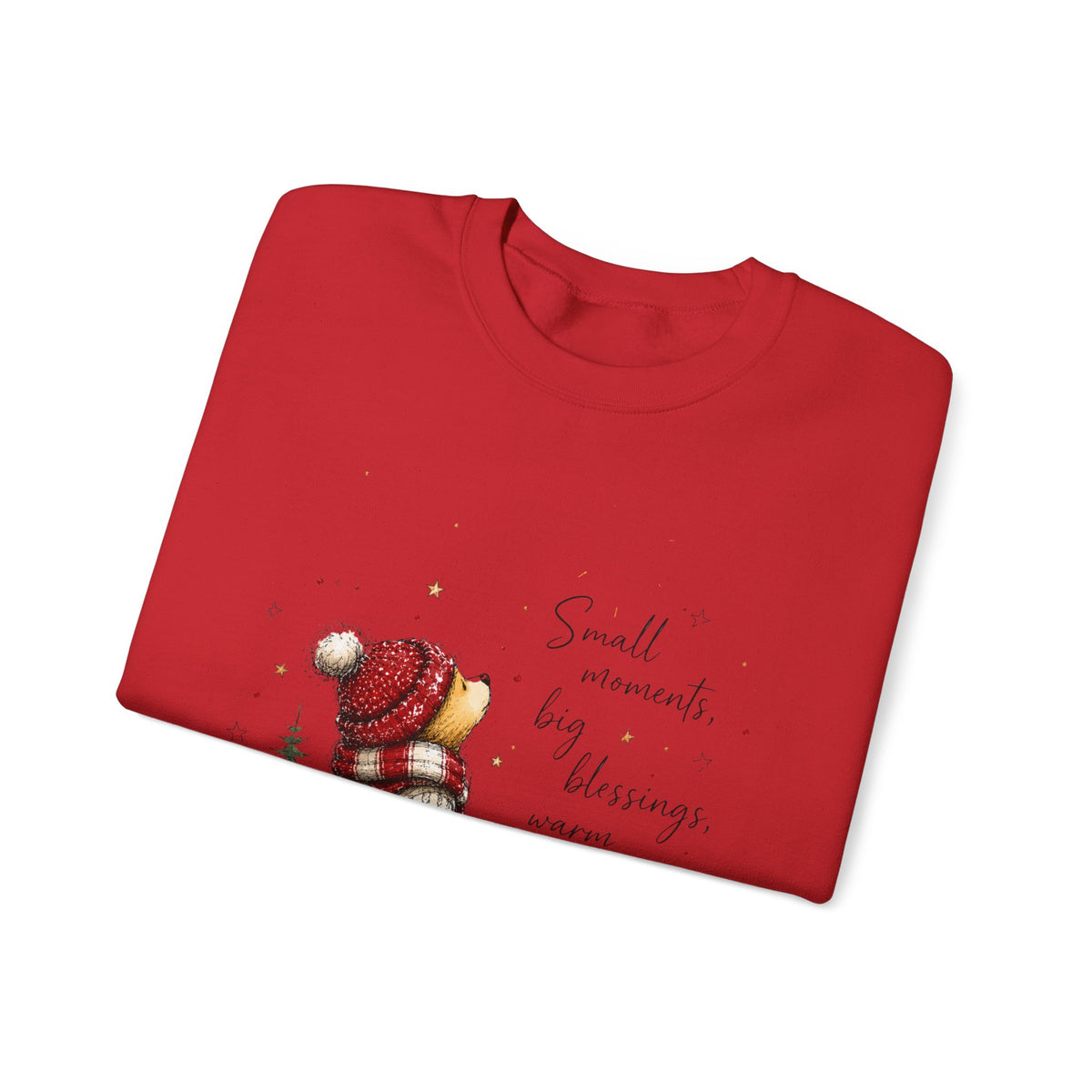 Small Moments Christmas Bear Crewneck Sweatshirt