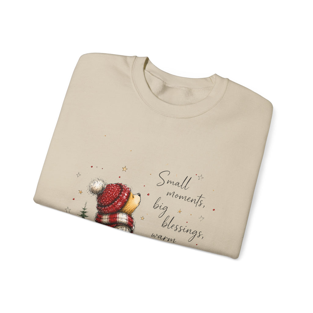 Small Moments Christmas Bear Crewneck Sweatshirt