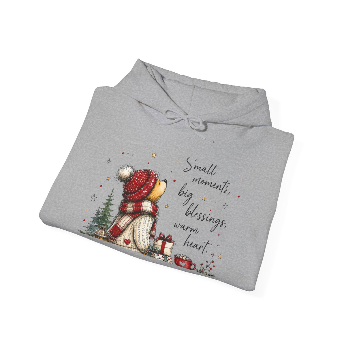 Small Moments Christmas Snowman Hoodie
