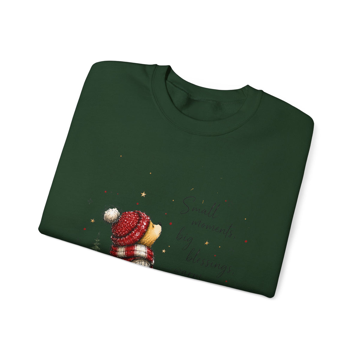 Small Moments Christmas Bear Crewneck Sweatshirt