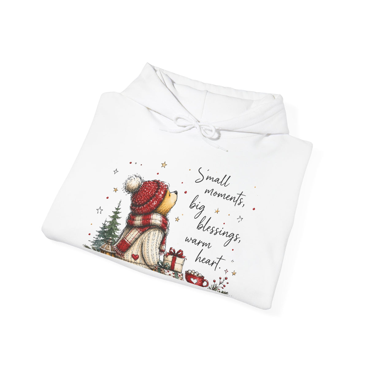Small Moments Christmas Snowman Hoodie
