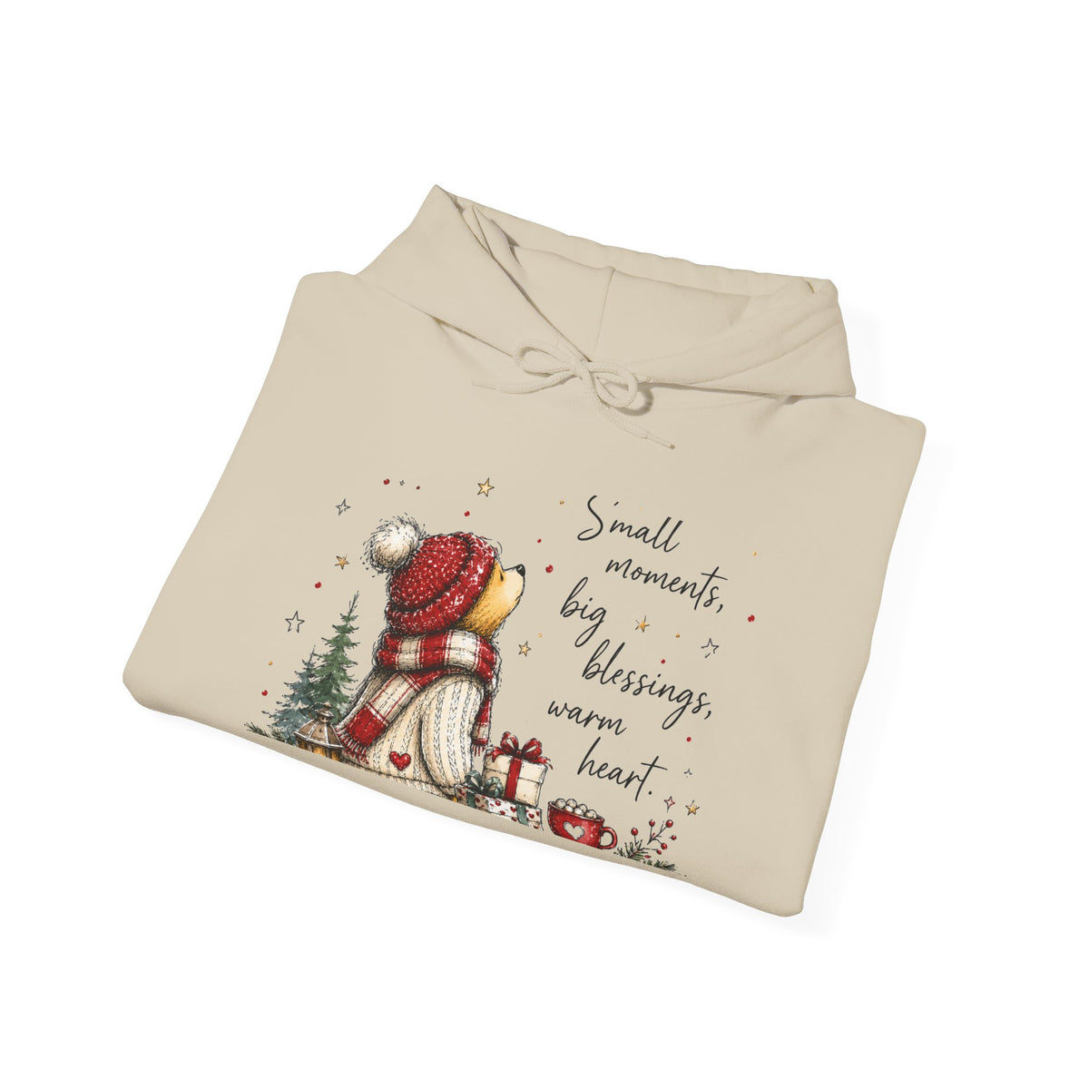 Small Moments Christmas Snowman Hoodie