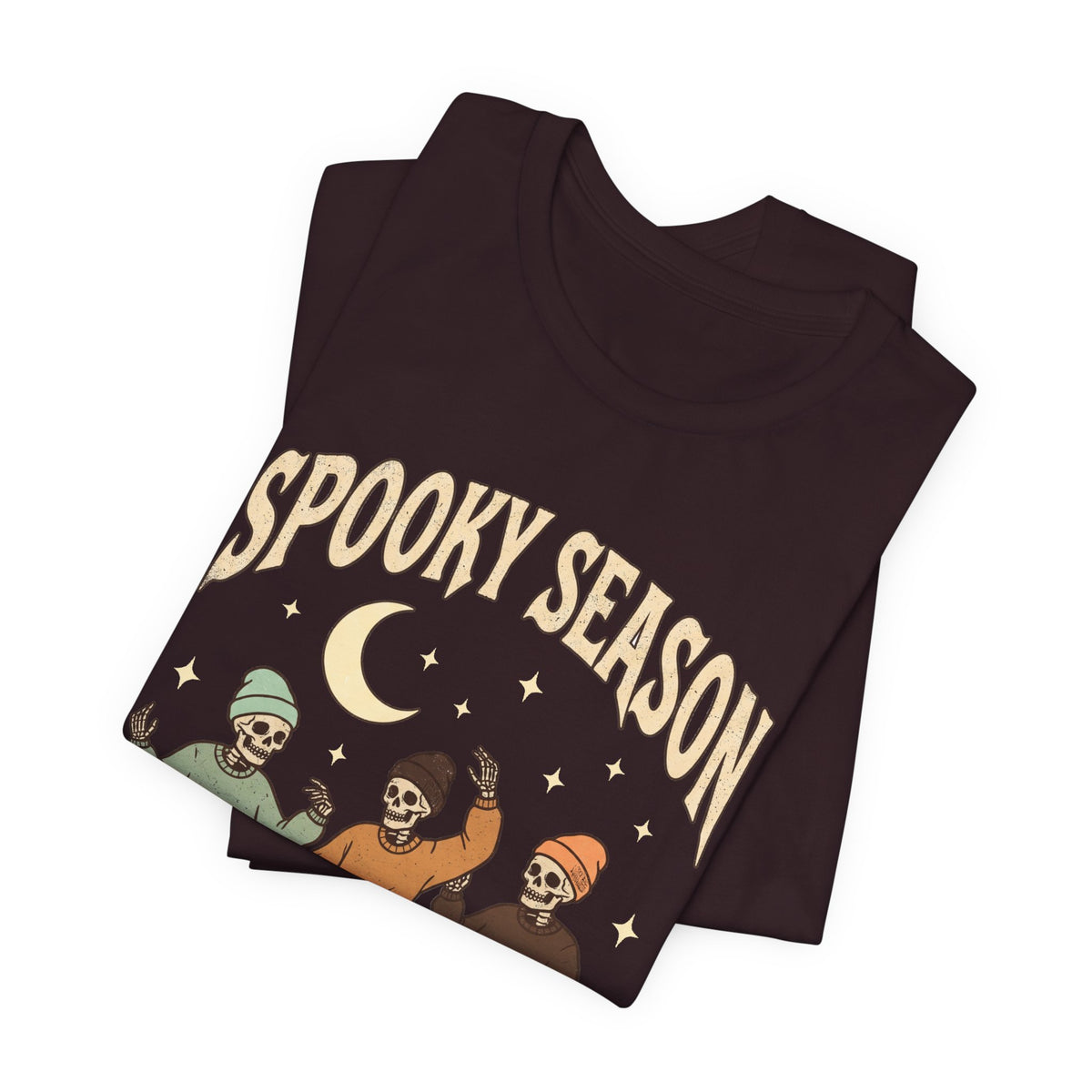 Spooky Season Tee — Dancing Skeleton Halloween Shirt