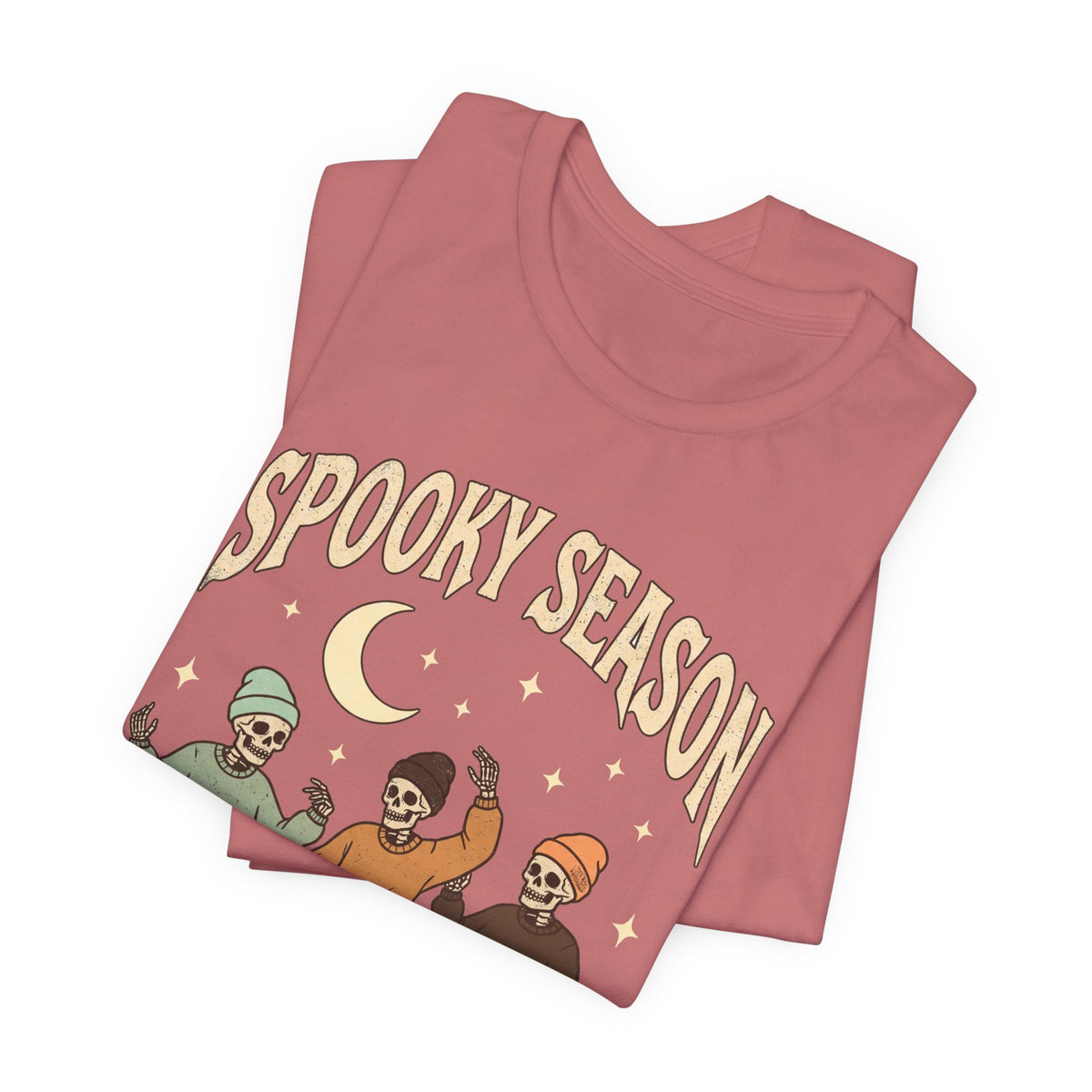 Spooky Season Tee — Dancing Skeleton Halloween Shirt