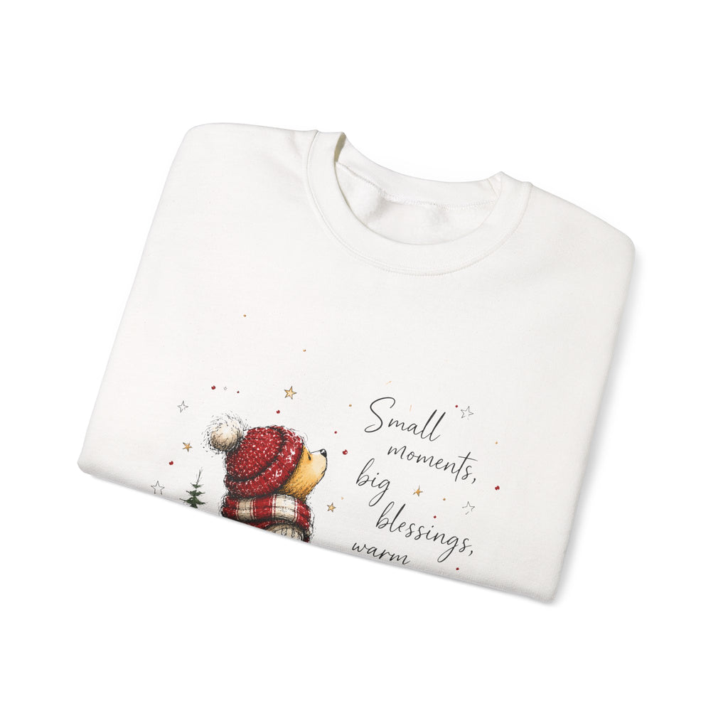 Small Moments Christmas Bear Crewneck Sweatshirt