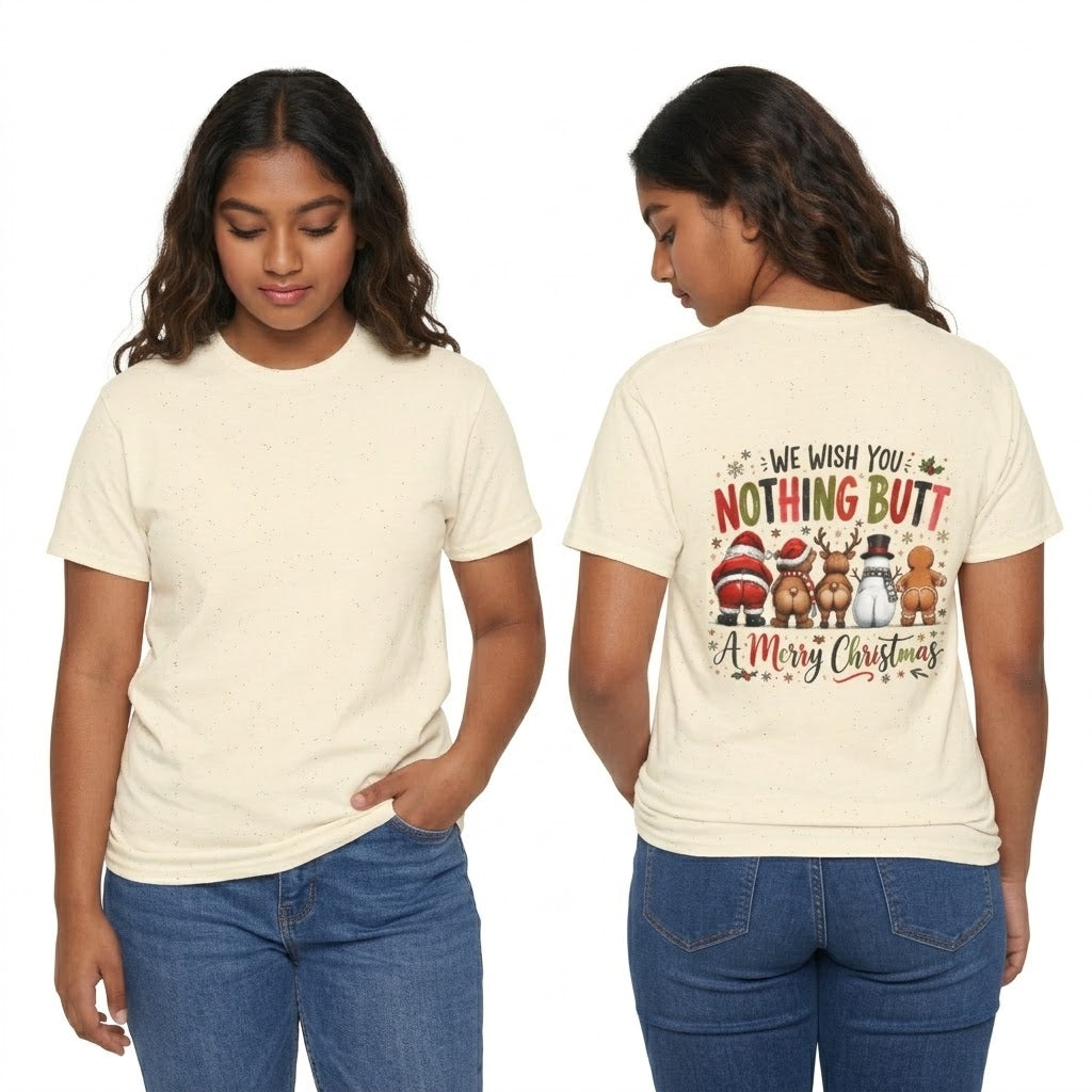 We Wish You Nothing But a Merry Christmas Tee – Funny Holiday Animal Gift