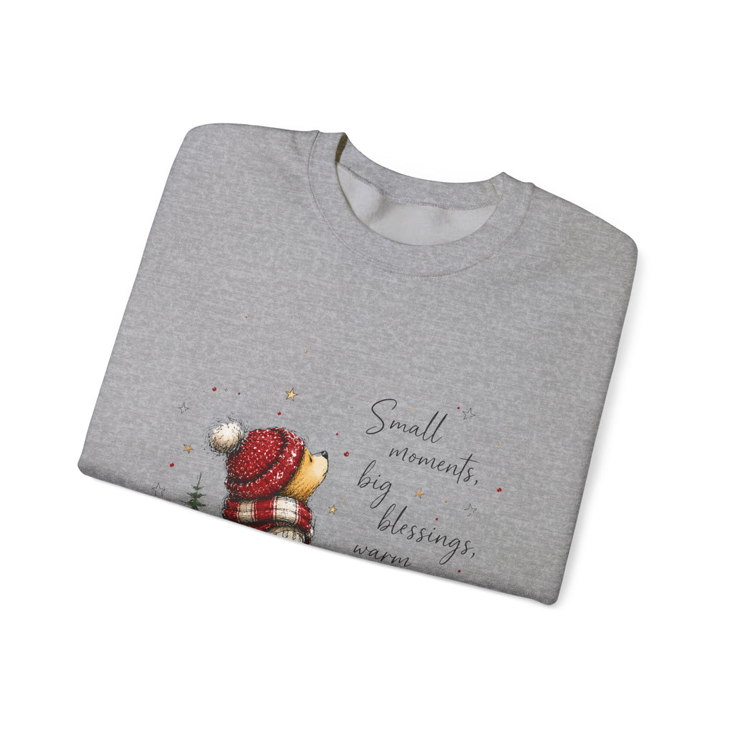 Small Moments Christmas Bear Crewneck Sweatshirt