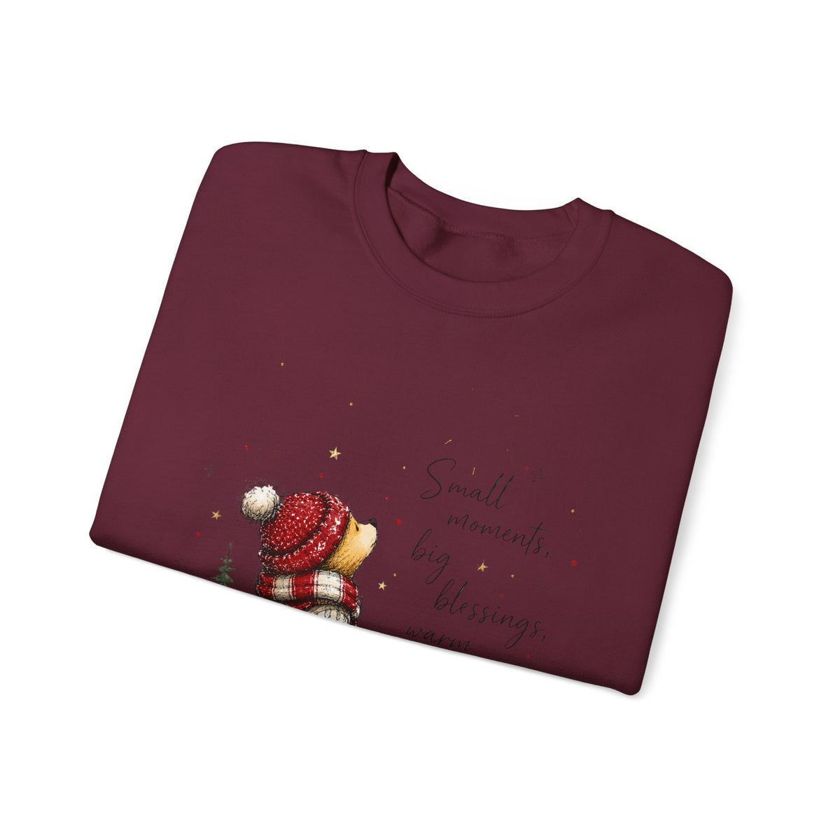 Small Moments Christmas Bear Crewneck Sweatshirt