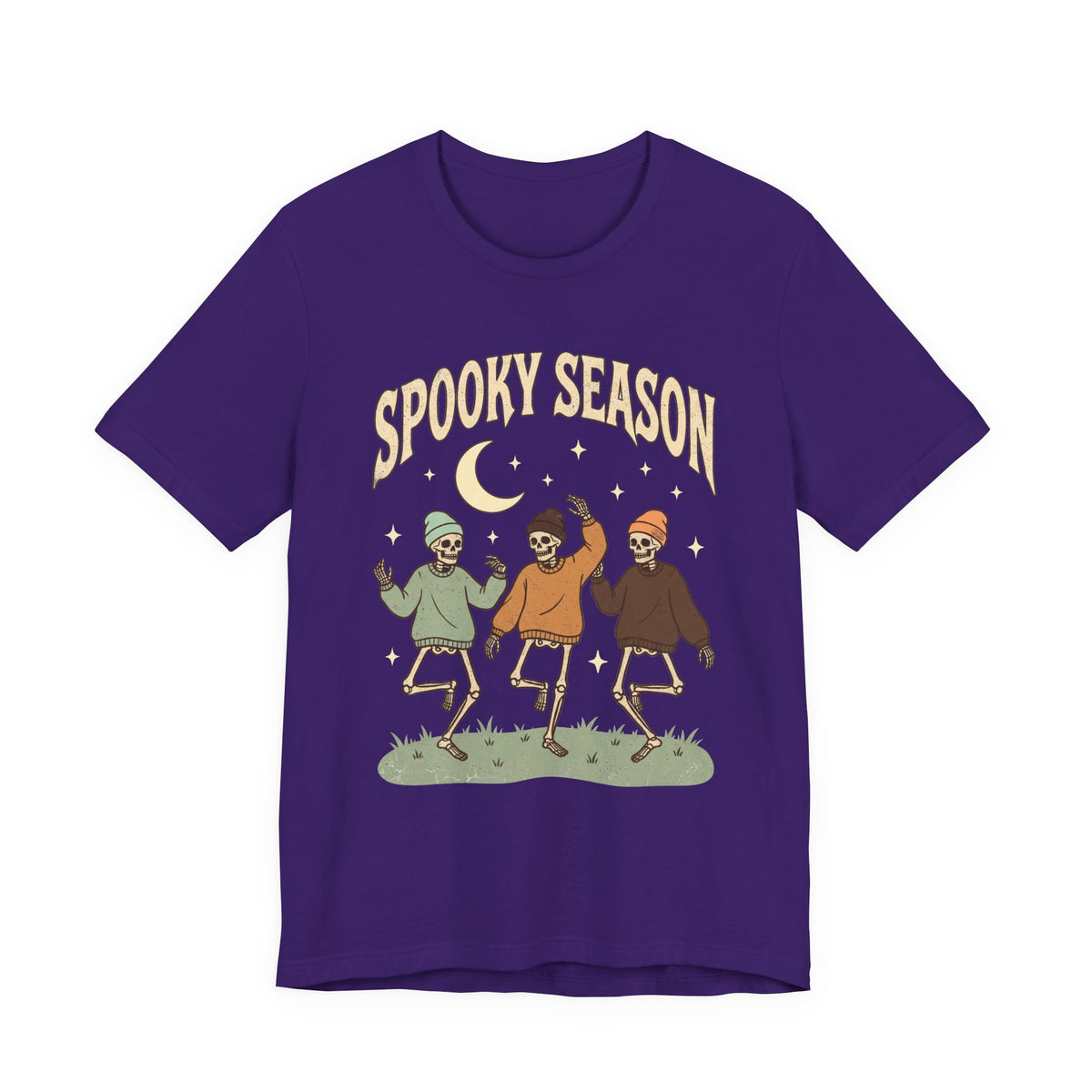 Spooky Season Tee — Dancing Skeleton Halloween Shirt