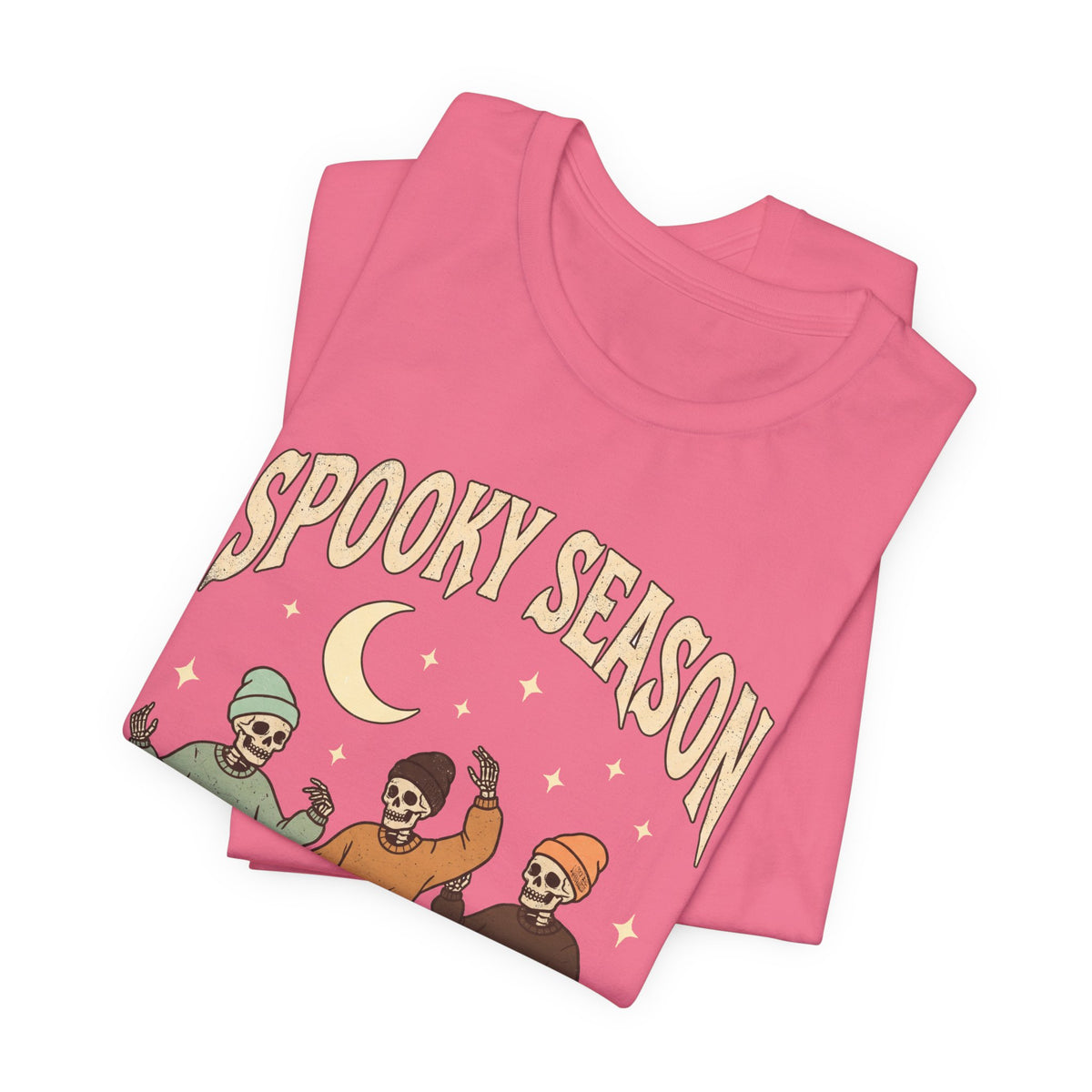 Spooky Season Tee — Dancing Skeleton Halloween Shirt