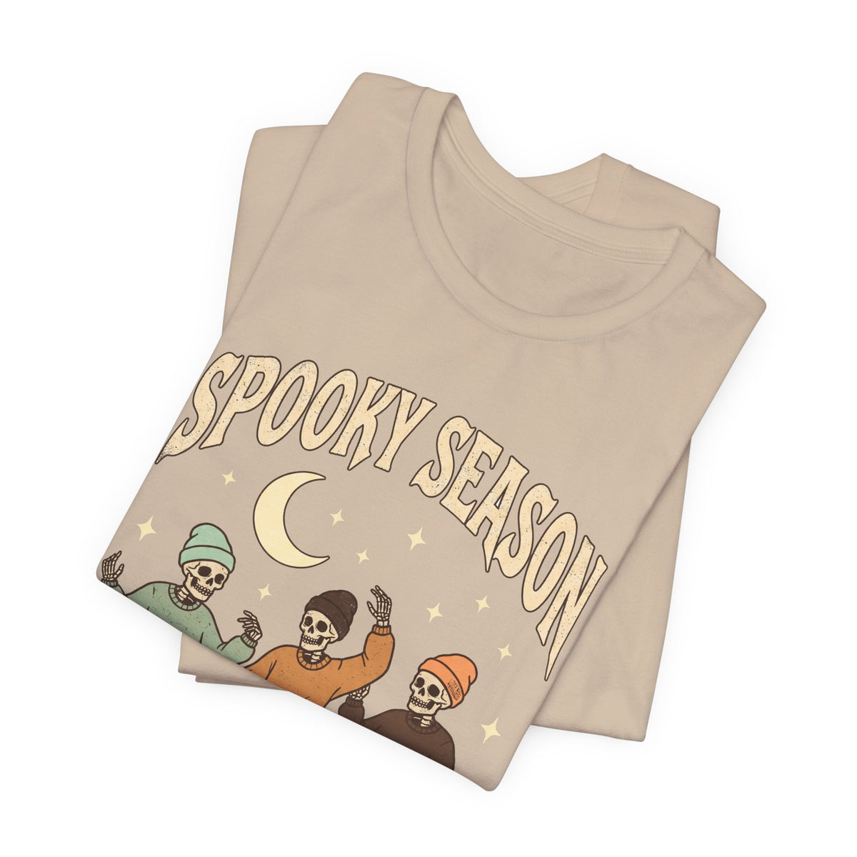 Spooky Season Tee — Dancing Skeleton Halloween Shirt