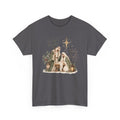 Silent Night Holy Night Nativity Christian Christmas T-Shirt