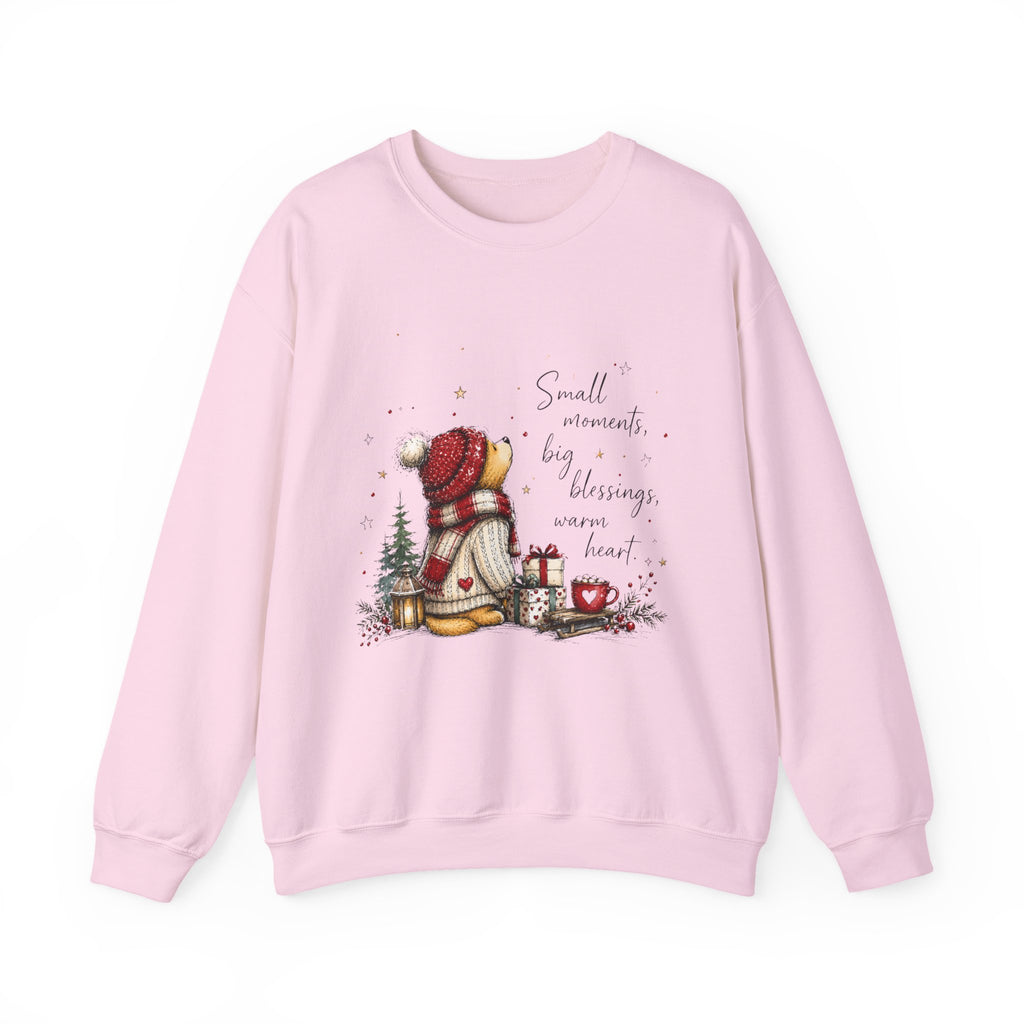 Small Moments Christmas Bear Crewneck Sweatshirt